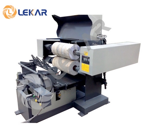 Máy đánh bóng tự động 2 mặt LK-07C176-R-11, có rung lắc, động cơ 11.0kW