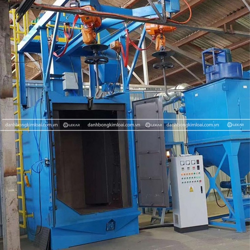 Máy phun bi dạng treo kép LKPB-MT54
