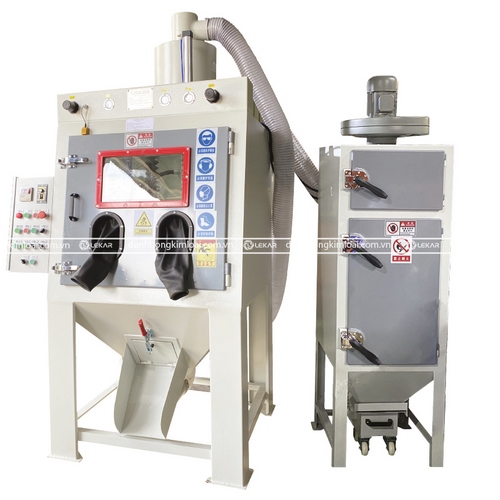 Máy phun cát lồng xoay LKPC-LX56-100-2.3